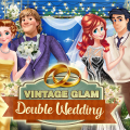 Vintage Glam Double Wedding