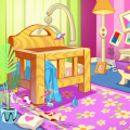 Baby Doll House Cleaning Game