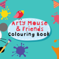 Arty Mouse Coloring Book