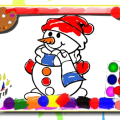 Winter Coloring Book