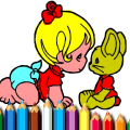 BTS Baby Girl Coloring