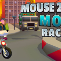 Mouse mini clip Moto Racing