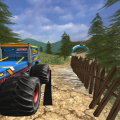 Monster Truck Offroad Driving Mountain
