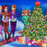 Princesses Christmas tree